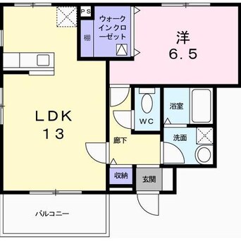 間取図 グランペール古賀