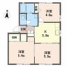 グリーンヒル今宿　A 3Kの間取り