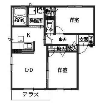 間取図 シャーメゾン白国