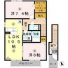 ハイムエルピスⅡ 2LDKの間取り