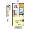 セジュール　プランドール　A棟 1LDKの間取り