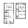土山3丁目貸家 3DKの間取り