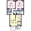 ココアガーデンの間取図