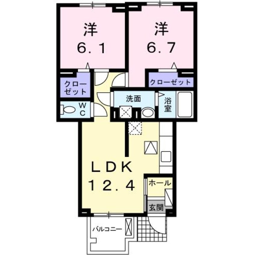 間取図 ココアガーデン
