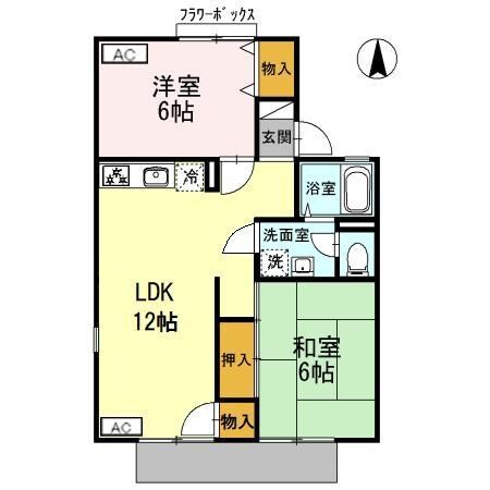 間取り図 ビラ国分寺　A棟
