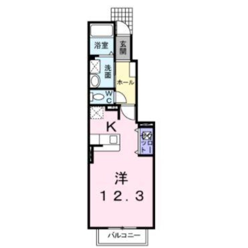間取図 ウッドパストラル3