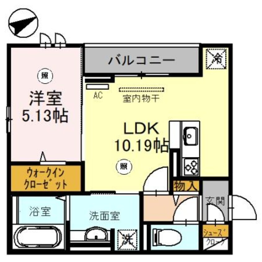 間取図 フェリスコンチェルト