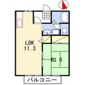 アルカンシェールの間取図