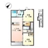 ウィステリア北条 2LDKの間取り