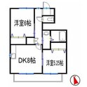 サニーフラット御立の間取図