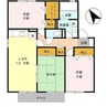 アーヴェニール憩 3LDKの間取り