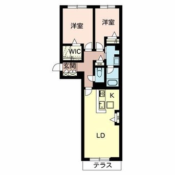 間取図 シャーメゾン城北伊伝居