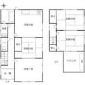 梅ケ谷貸家の間取図