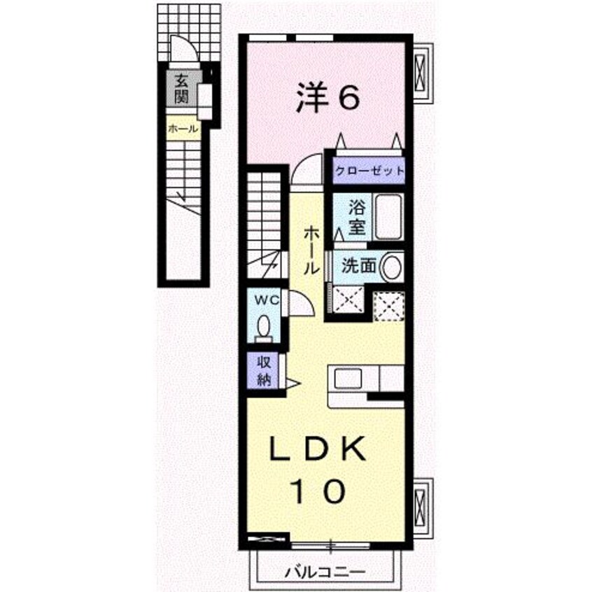 間取図 クワイエット　アベニュー