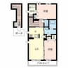 Ｄｅｕｘ Ｐａｌａｉｓ 2LDKの間取り