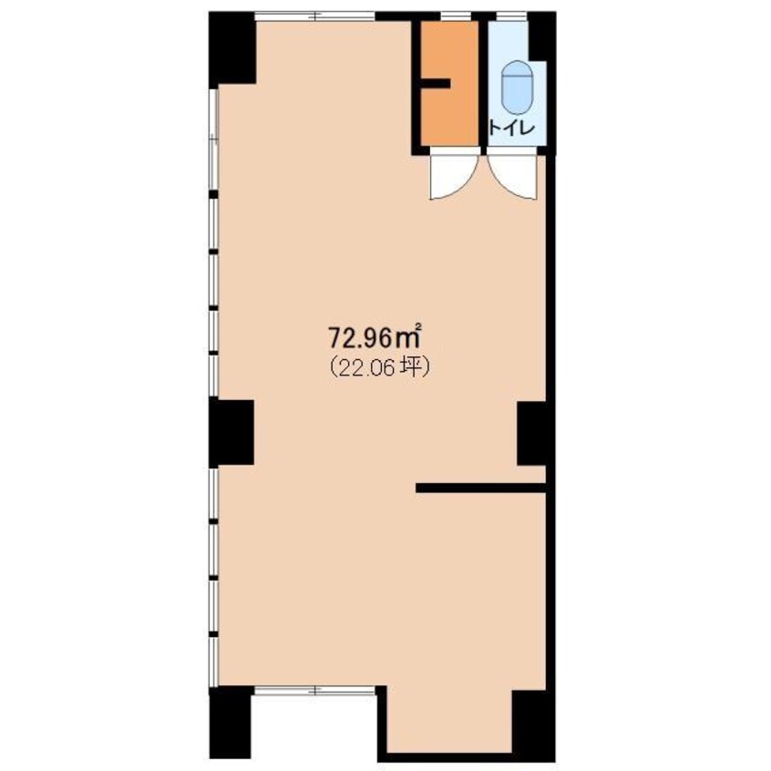 間取図 船場西ビルテナント