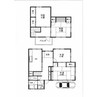 月丘町戸建 4DKの間取り