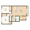 Vista坂元 2LDKの間取り