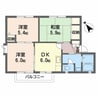 ディアス北条　E 3DKの間取り
