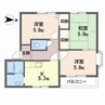 プリミエール国分寺　C 3Kの間取り