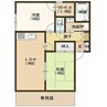 メゾン広峰 2LDKの間取り