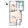サンフィット 1LDKの間取り