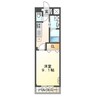 コンフォート 1Kの間取り