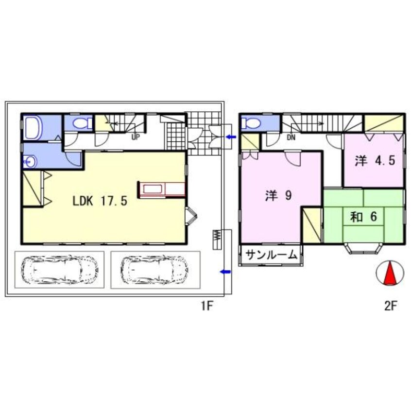 間取図 双葉町戸建て