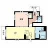 シャーメゾン新在家中の町 1LDKの間取り