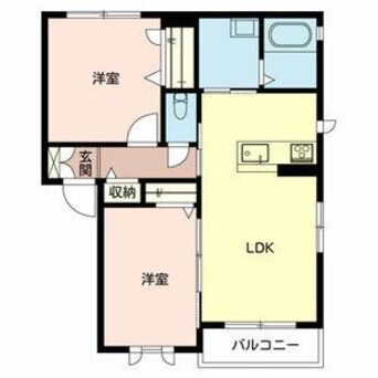 間取図 グリナ―ジュ