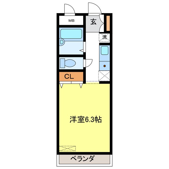 間取り図 アミスタ花北