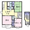 ロジュマン花田 3LDKの間取り