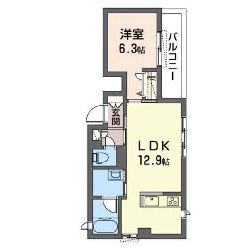 間取図 シャーメゾン坂田町