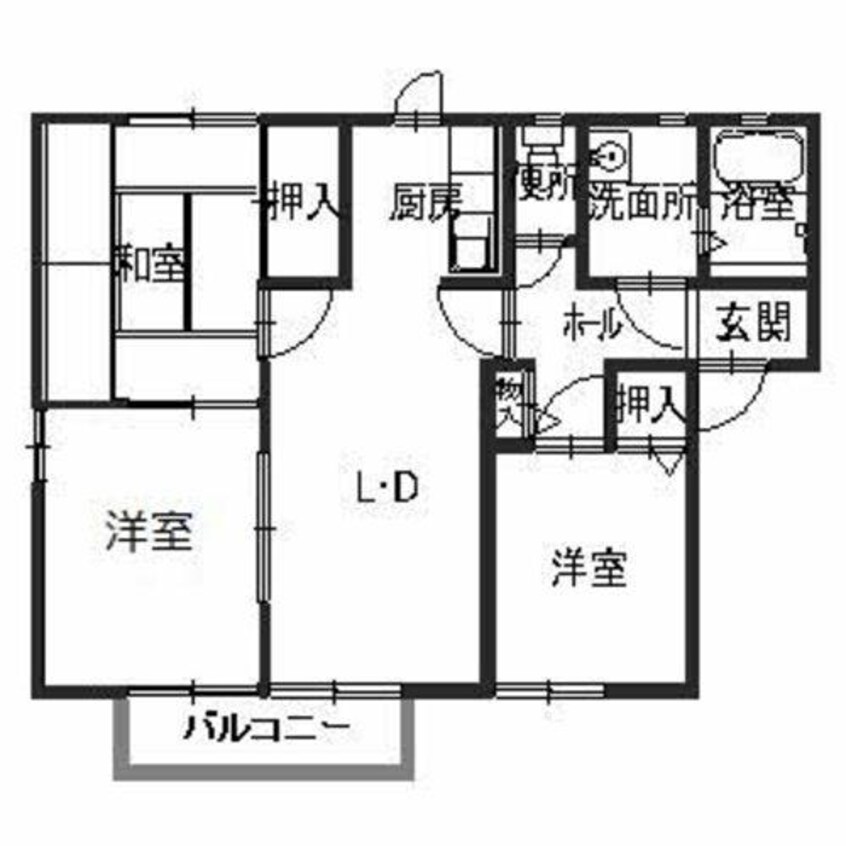 間取図 フレグランス五軒邸