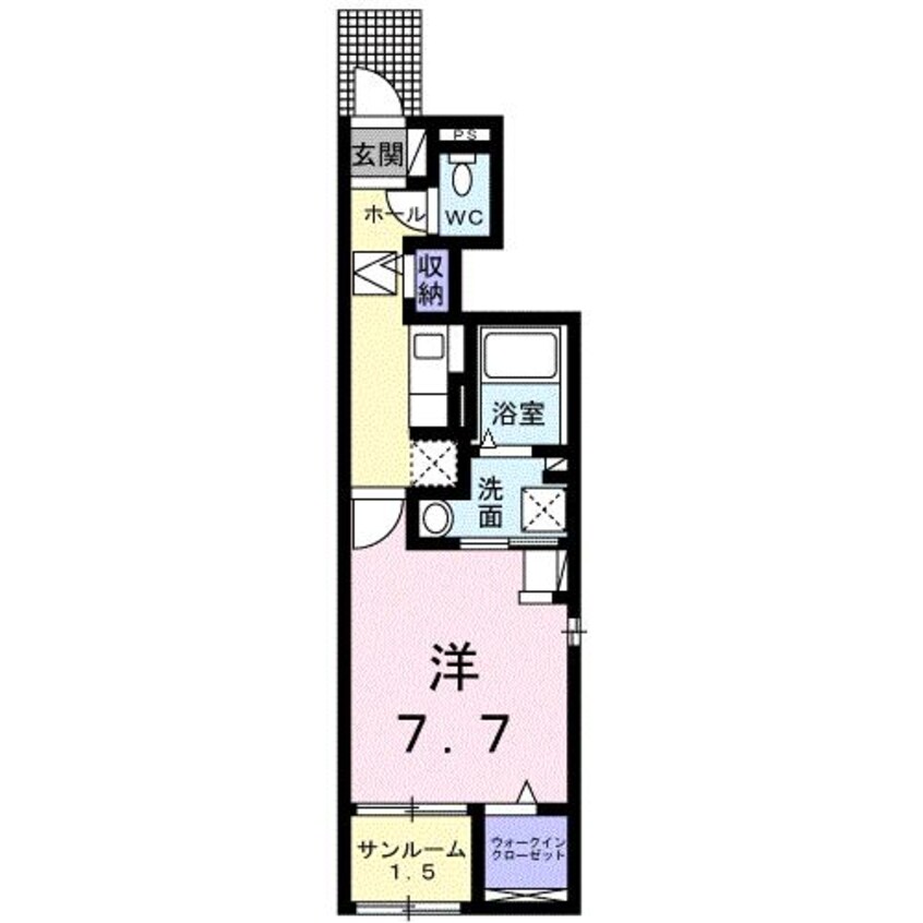 間取図 プラシード