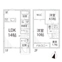 広峰1丁目メゾネット(仮称)の間取図