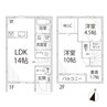 広峰1丁目メゾネット(仮称) 2LDK+Sの間取り