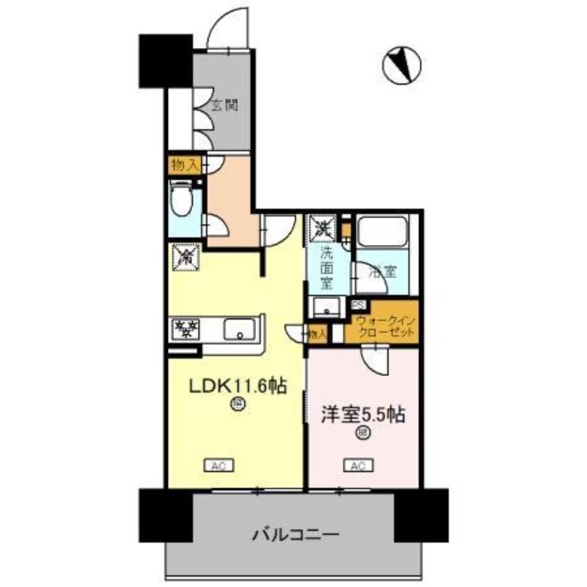 間取図 ウエリス姫路