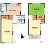 田寺4丁目戸建 3DKの間取り