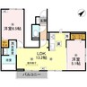 TORISIA八代 2LDKの間取り