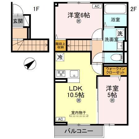 間取り図 TORISIA八代