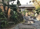 土山平屋の外観