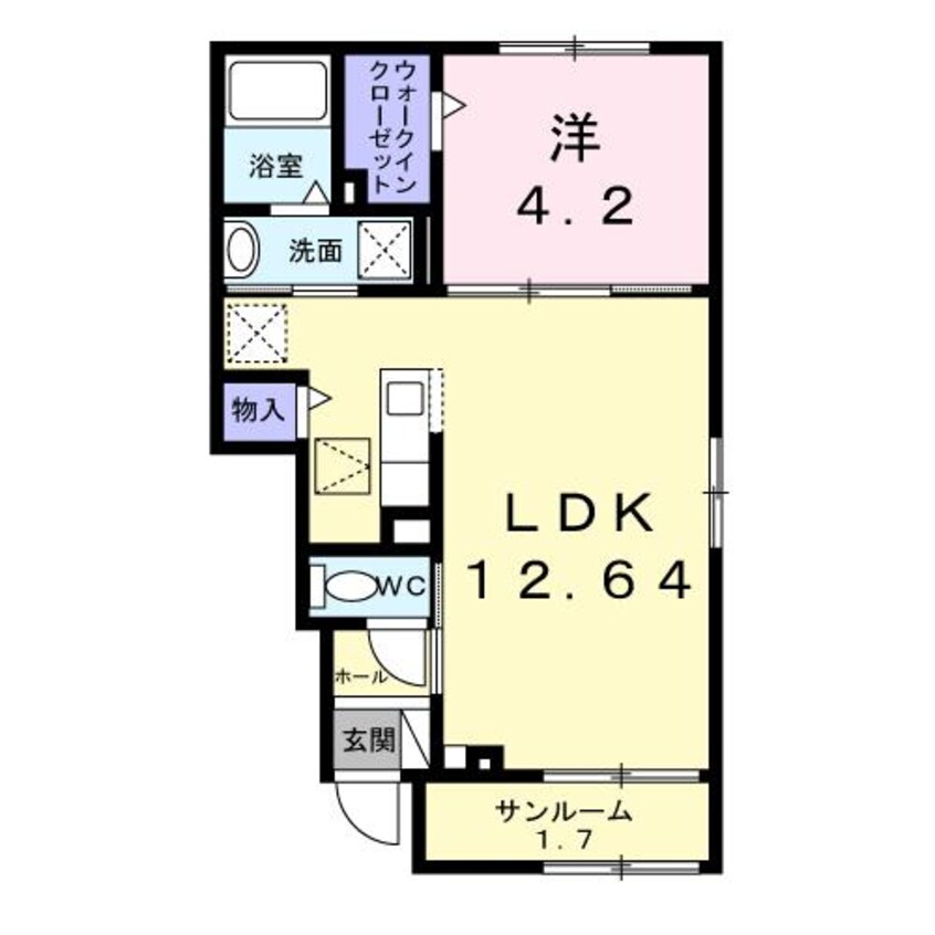間取図 ルニⅤ