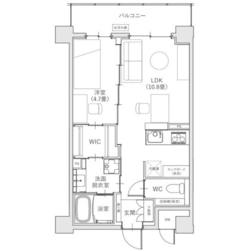 間取図 アビオス姫路駅東