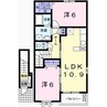 アーバン・イースト 2LDKの間取り