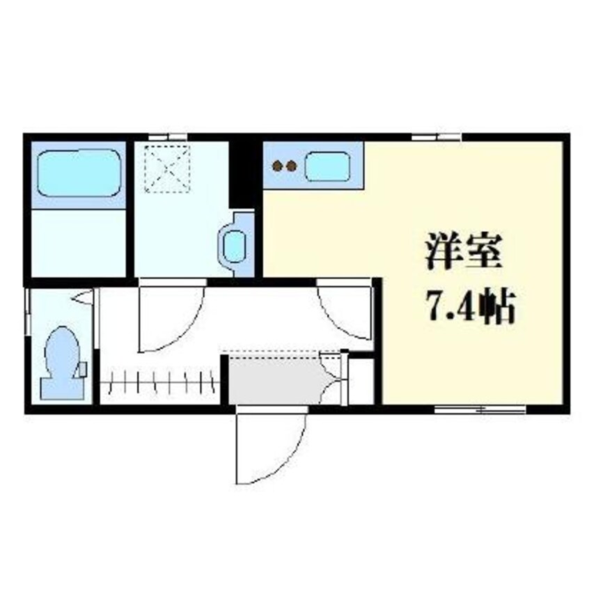 間取図 Fleur若菜町