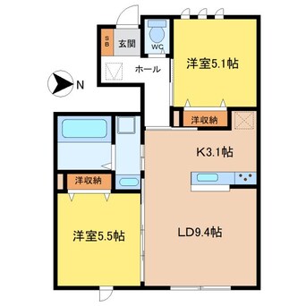 間取図 フルーレM