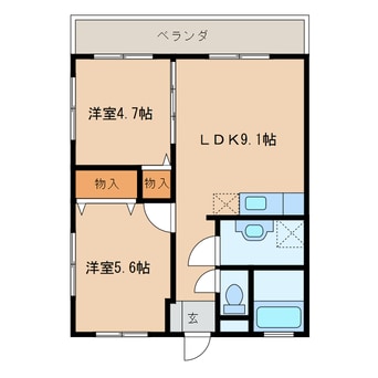 間取図 シュロスⅡ