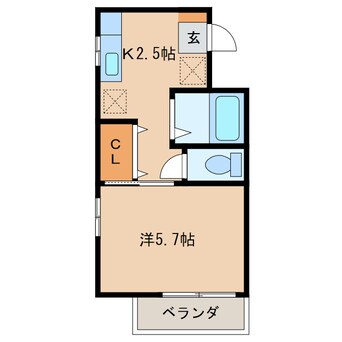 間取図 プロスピリティー新川レジデンス