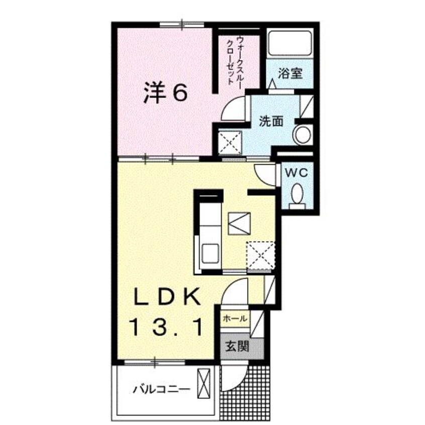 間取図 S&Aスクエア　Ⅹ